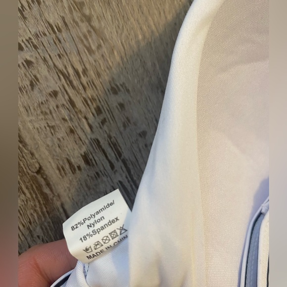 Eomenie Women's One Piece Bathing Swimsuit Cutout High Waisted Tie Back Size L - Picture 8 of 11